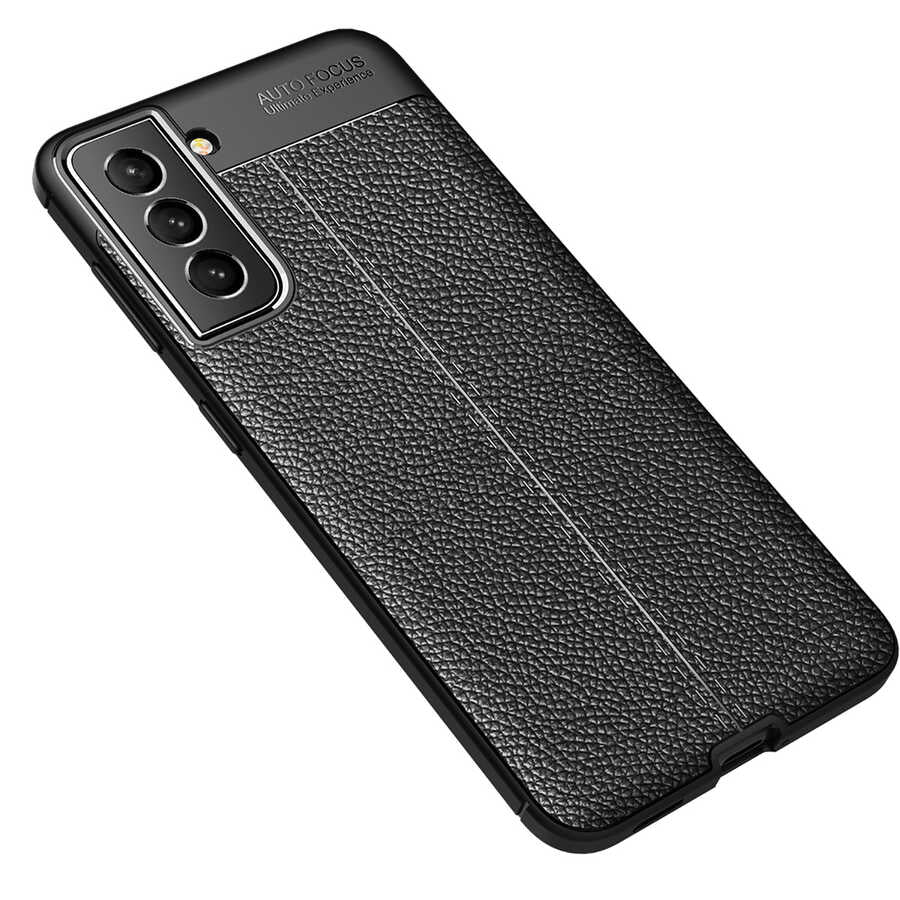 Galaxy S22 Kılıf Zore Niss Silikon Kapak Lacivert