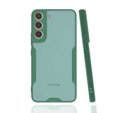 Galaxy S22 Kılıf Zore Parfe Kapak Koyu Yeşil
