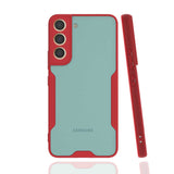 Galaxy S22 Kılıf Zore Parfe Kapak Kırmızı