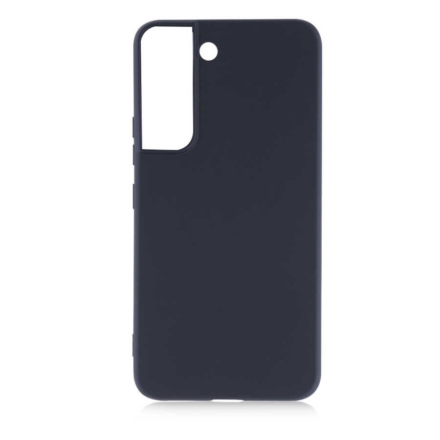 Galaxy S22 Kılıf Zore Premier Silikon Kapak Siyah