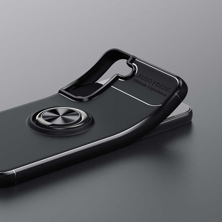 Galaxy S22 Kılıf Zore Ravel Silikon Kapak Mavi