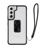 Galaxy S22 Kılıf Zore V-Bax Kapak Siyah