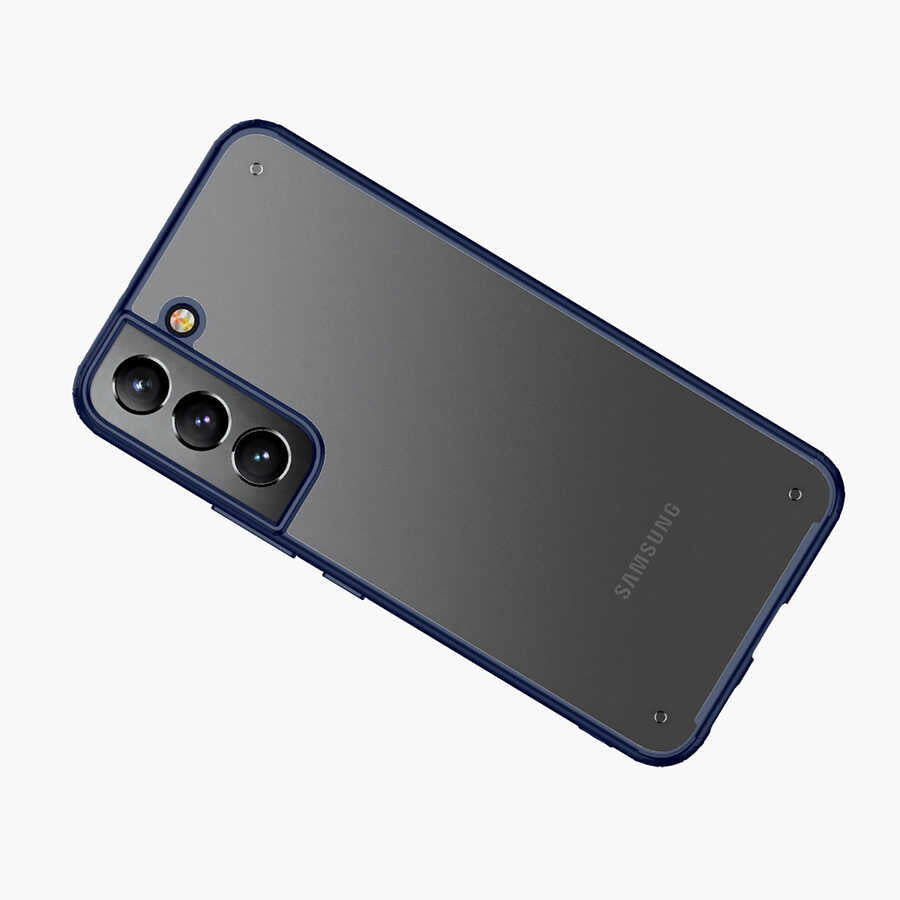 Galaxy S22 Kılıf Zore Volks Kapak Siyah