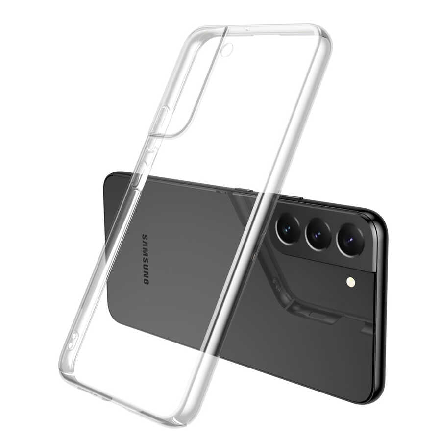 Galaxy S22 Kılıf Zore Vonn Kapak Renksiz