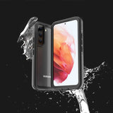 Galaxy S22 Plus Kılıf 1-1 Su Geçirmez Kılıf Siyah