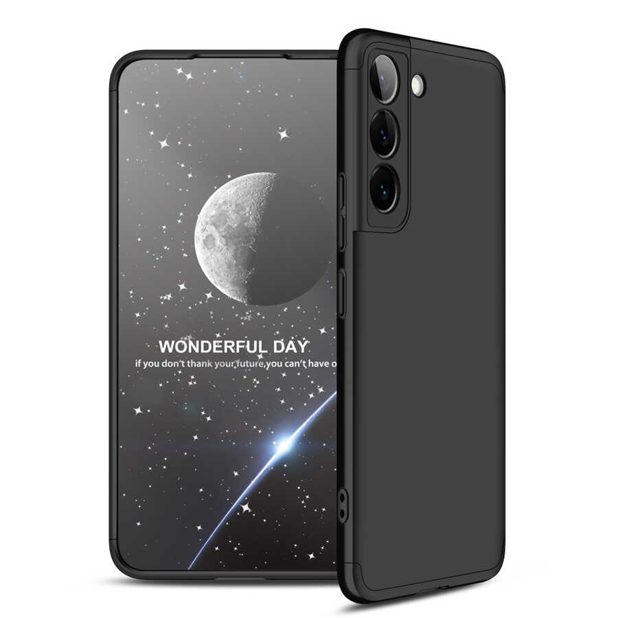 Galaxy S22 Plus Kılıf Zore Ays Kapak Siyah