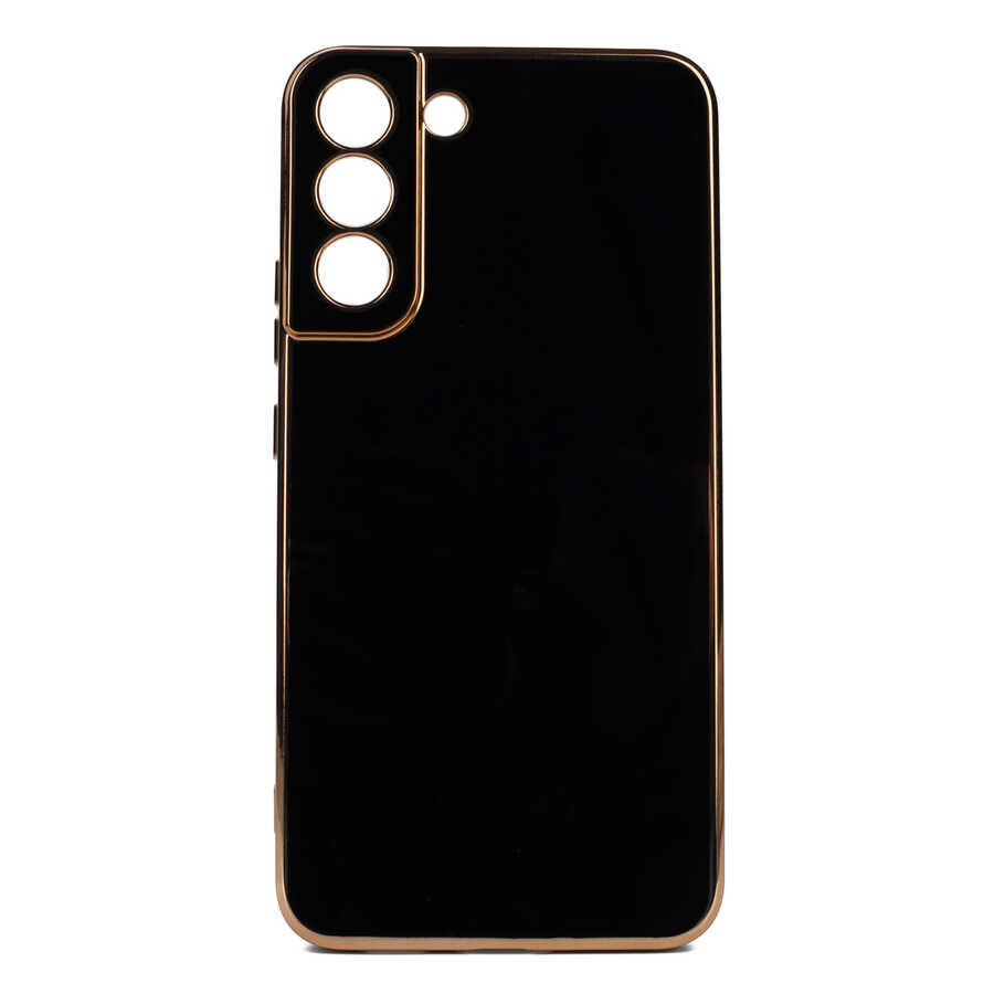 Galaxy S22 Plus Kılıf Zore Bark Kapak Siyah