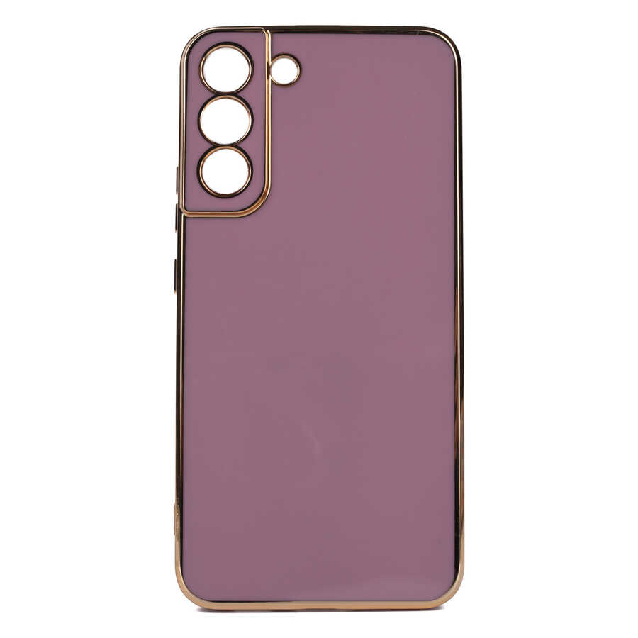 Galaxy S22 Plus Kılıf Zore Bark Kapak Mor