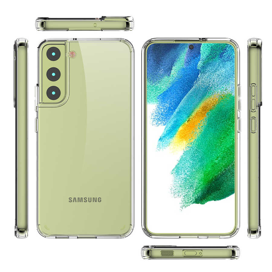 Galaxy S22 Plus Kılıf Zore Coss Kapak Renksiz