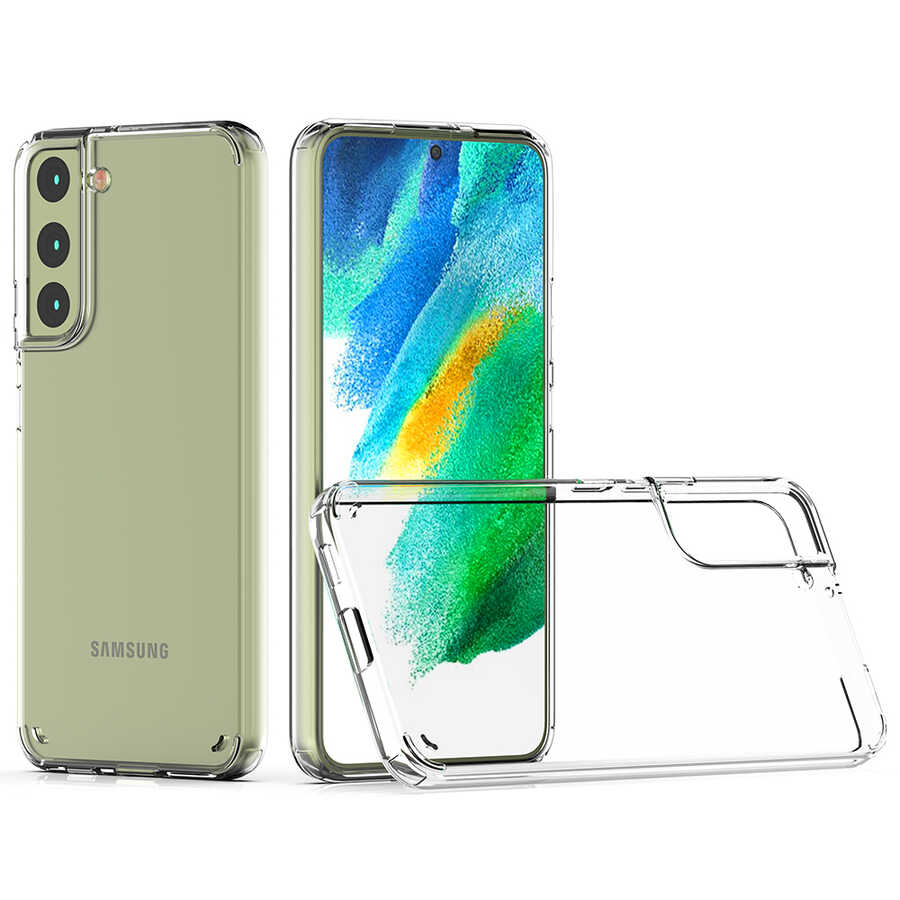 Galaxy S22 Plus Kılıf Zore Coss Kapak Renksiz