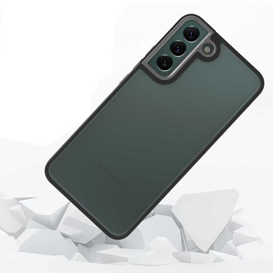 Galaxy S22 Plus Kılıf Zore Flora Kapak Kırmızı