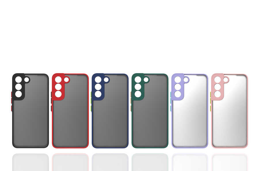 Galaxy S22 Plus Kılıf Zore Hux Kapak Lacivert