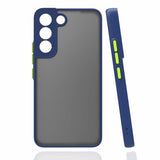 Galaxy S22 Plus Kılıf Zore Hux Kapak Lacivert