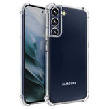 Galaxy S22 Plus Kılıf Zore Kamera Korumalı Nitro Anti Shock Silikon Renksiz