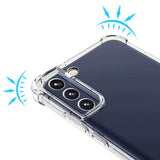 Galaxy S22 Plus Kılıf Zore Kamera Korumalı Nitro Anti Shock Silikon Renksiz
