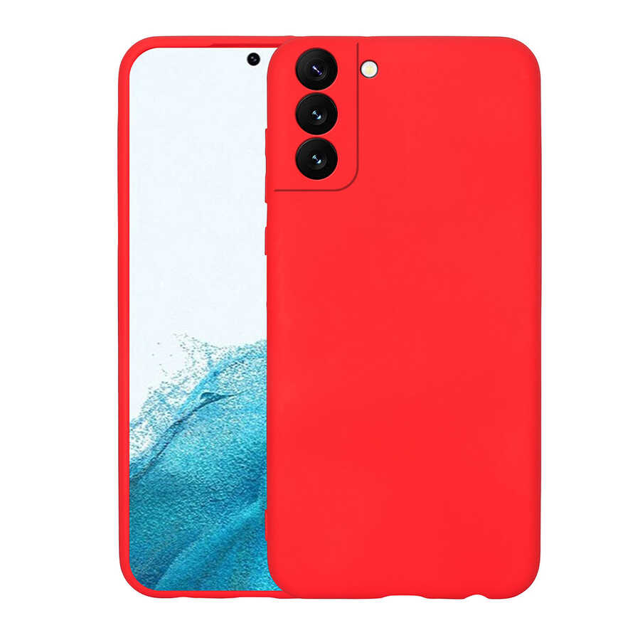 Galaxy S22 Plus Kılıf Zore Mara Lansman Kapak Kırmızı