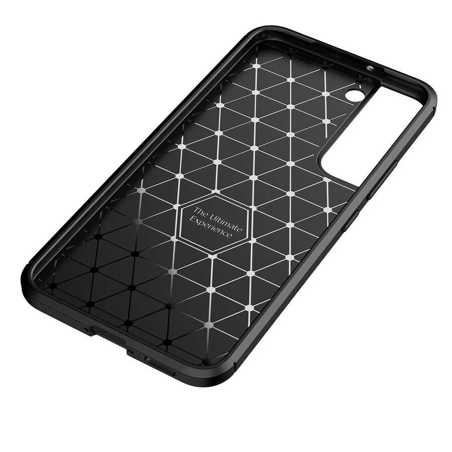Galaxy S22 Plus Kılıf Zore Negro Silikon Kapak Siyah