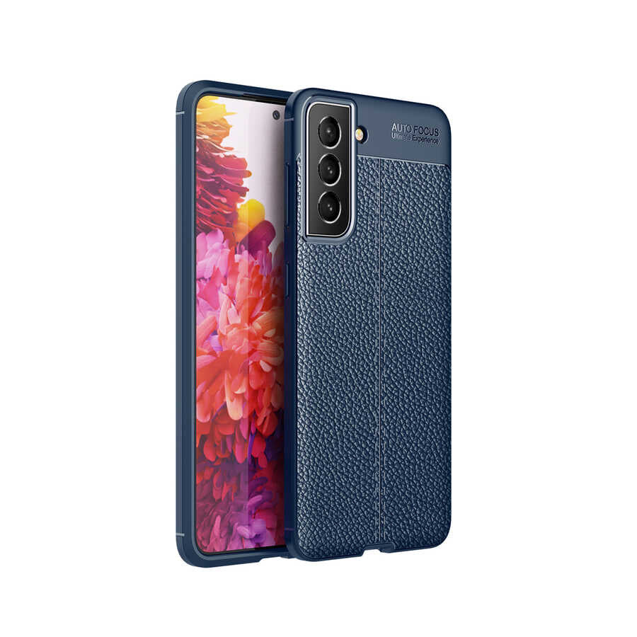 Galaxy S22 Plus Kılıf Zore Niss Silikon Kapak Lacivert