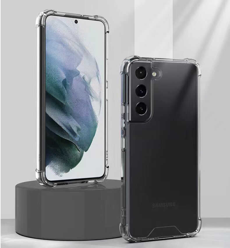Galaxy S22 Plus Kılıf Zore Nitro Anti Shock Silikon Renksiz
