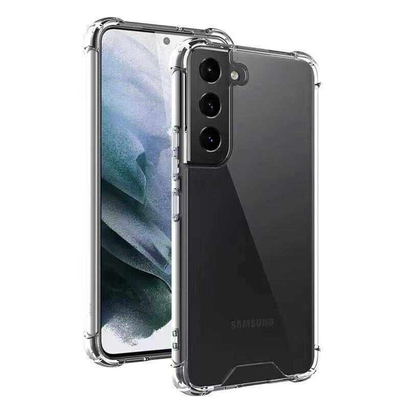 Galaxy S22 Plus Kılıf Zore Nitro Anti Shock Silikon Renksiz