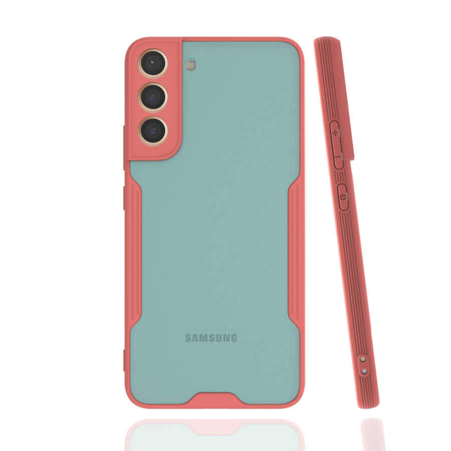 Galaxy S22 Plus Kılıf Zore Parfe Kapak Pembe