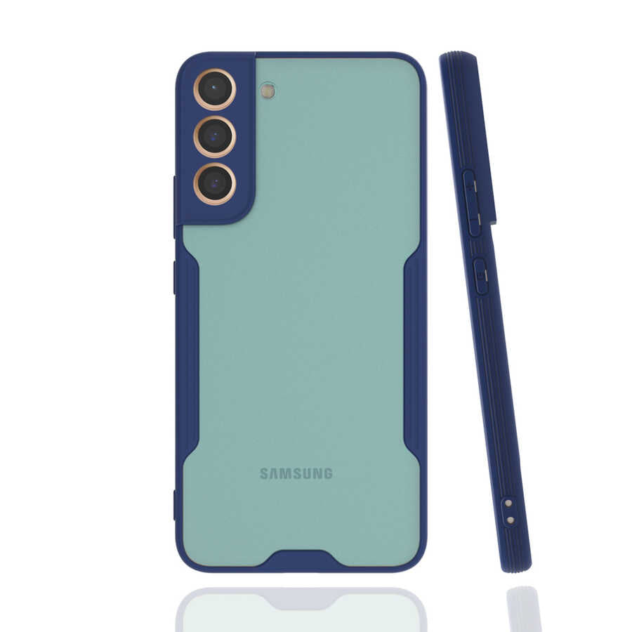 Galaxy S22 Plus Kılıf Zore Parfe Kapak Lacivert