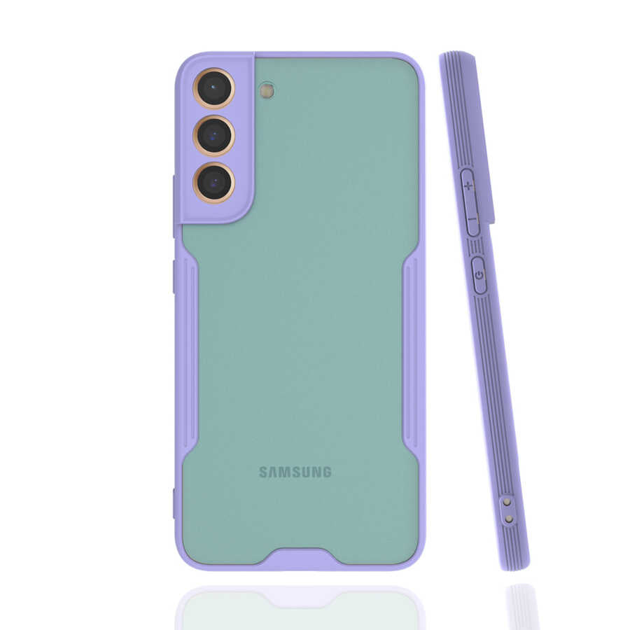 Galaxy S22 Plus Kılıf Zore Parfe Kapak Mor