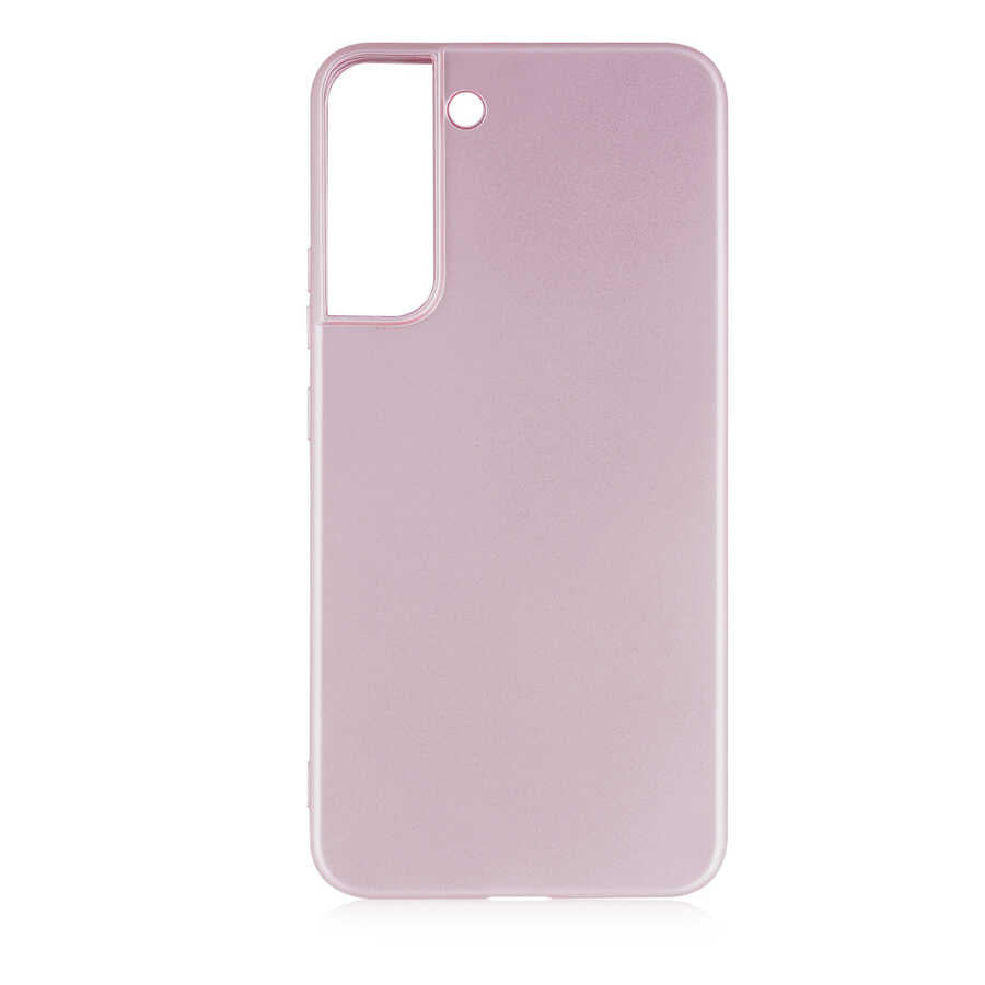 Galaxy S22 Plus Kılıf Zore Premier Silikon Kapak Rose Gold
