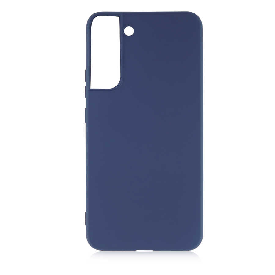 Galaxy S22 Plus Kılıf Zore Premier Silikon Kapak Lacivert