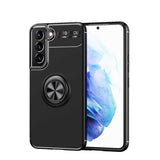 Galaxy S22 Plus Kılıf Zore Ravel Silikon Kapak Siyah