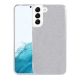 Galaxy S22 Plus Kılıf Zore Shining Silikon Gümüş