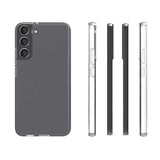 Galaxy S22 Plus Kılıf Zore Süper Silikon Kapak Renksiz