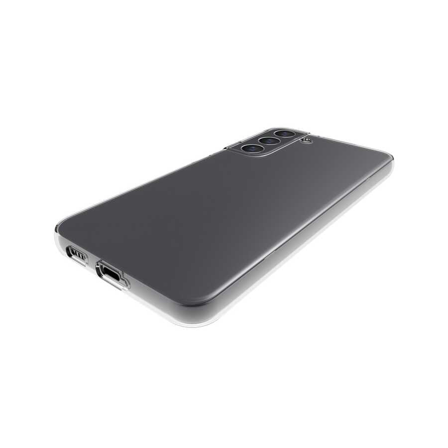 Galaxy S22 Plus Kılıf Zore Süper Silikon Kapak Renksiz