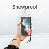 Galaxy S22 Ultra Kılıf 1-1 Su Geçirmez Kılıf Siyah