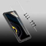 Galaxy S22 Ultra Kılıf 1-1 Su Geçirmez Kılıf Siyah
