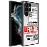 Galaxy S22 Ultra Kılıf Aynalı Desenli Kamera Korumalı Parlak Zore Mirror Kapak Fragile
