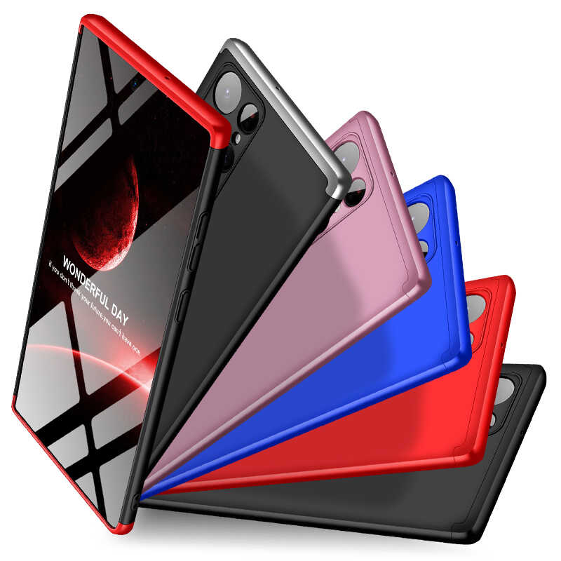 Galaxy S22 Ultra Kılıf Zore Ays Kapak Kırmızı