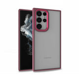 Galaxy S22 Ultra Kılıf Zore Flora Kapak Kırmızı