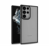 Galaxy S22 Ultra Kılıf Zore Flora Kapak Siyah