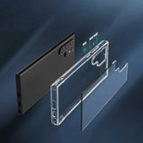 Galaxy S22 Ultra Kılıf Zore Forst Kapak Renksiz