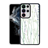 Galaxy S22 Ultra Kılıf Zore M-Fit Desenli Kapak Flower No4