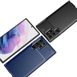 Galaxy S22 Ultra Kılıf Zore Negro Silikon Kapak Lacivert