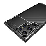 Galaxy S22 Ultra Kılıf Zore Negro Silikon Kapak Siyah