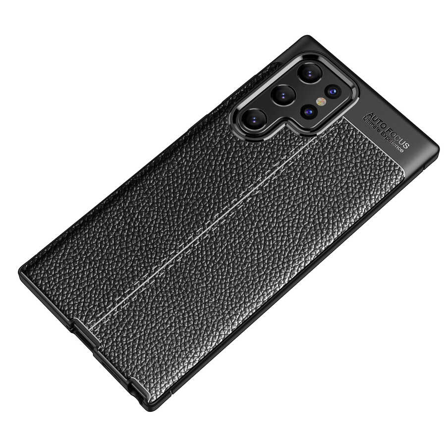 Galaxy S22 Ultra Kılıf Zore Niss Silikon Kapak Lacivert