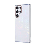 Galaxy S22 Ultra Kılıf Zore Sidney Desenli Sert Kapak Heart No1