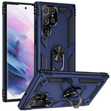 Galaxy S22 Ultra Kılıf Zore Vega Kapak Mavi