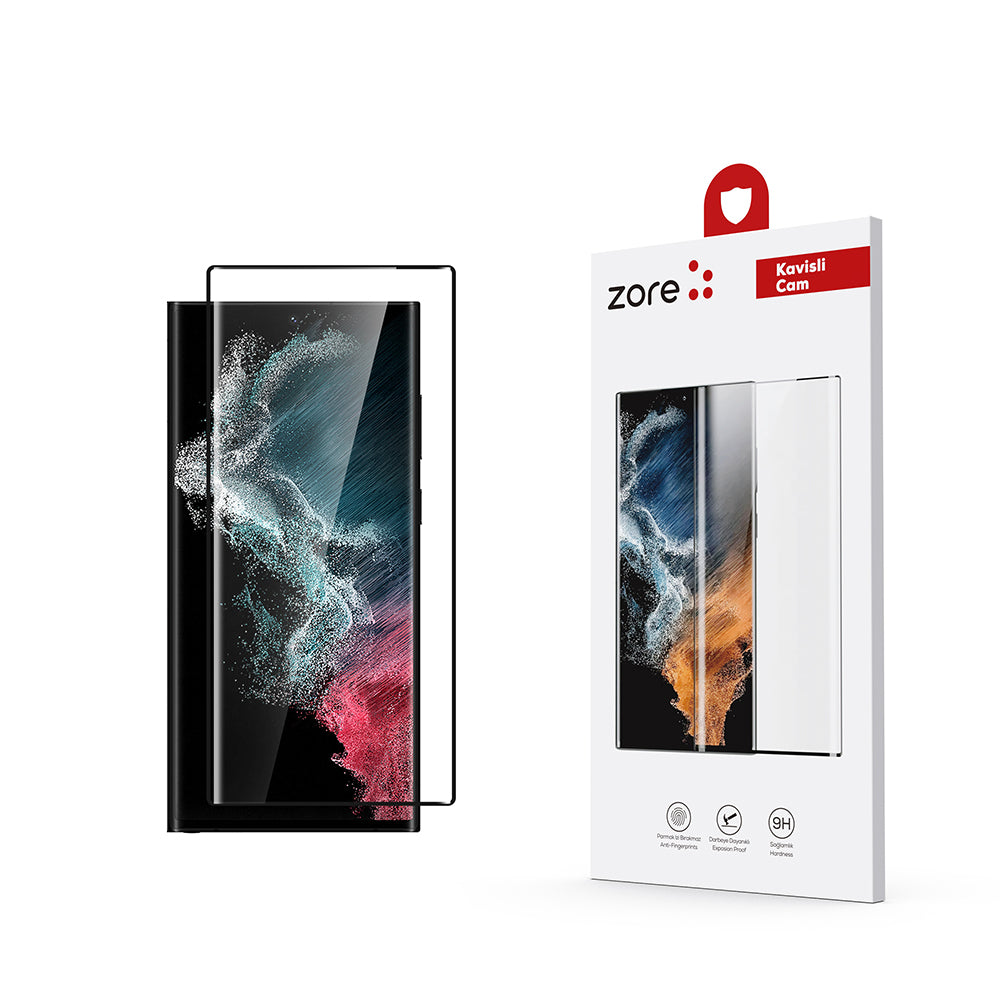 Galaxy S22 Ultra Zore Dias Cam Ekran Koruyucu Şeffaf