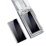 Galaxy S22 Ultra Zore Uygulama Aparatlı 6in1 Easy Privacy Body Ekran Koruyucu Siyah