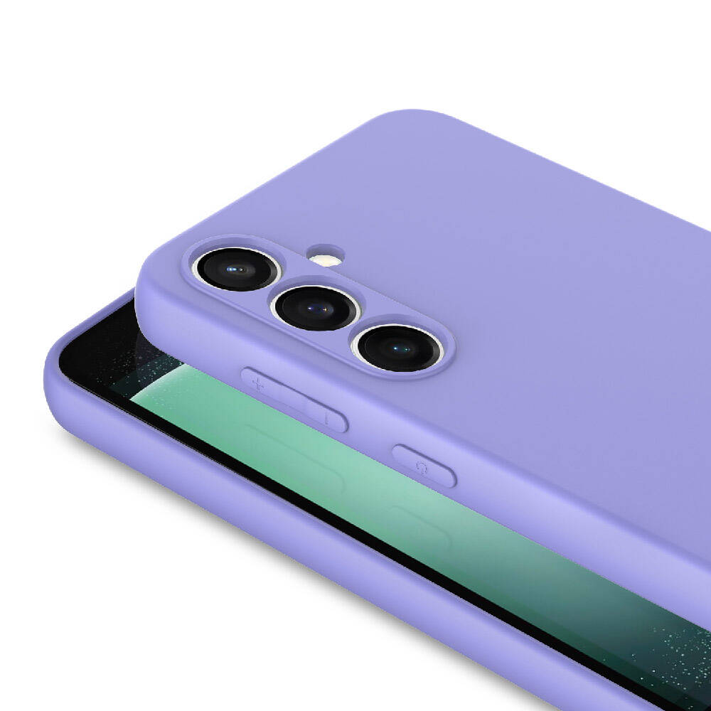 Galaxy S23 FE Kılıf Zore Mara Lansman Kapak Lila