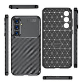 Galaxy S23 FE Kılıf Zore Negro Silikon Kapak Siyah
